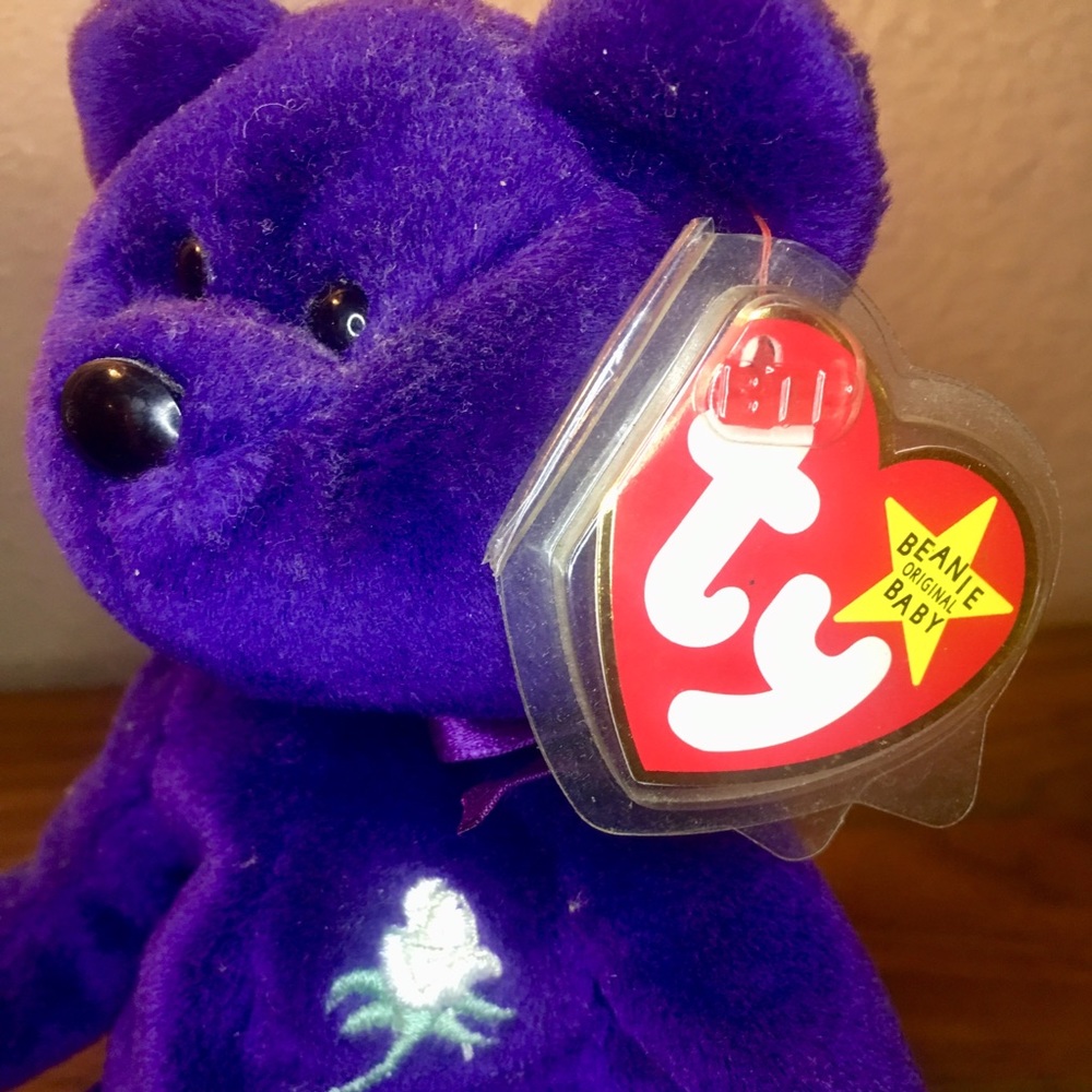 First Edition Princess 👑 Diana Beanie Baby